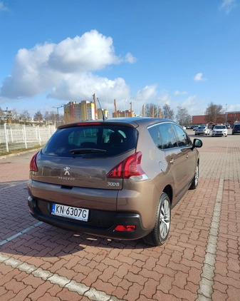 Peugeot 3008 cena 36500 przebieg: 186000, rok produkcji 2014 z Kraków małe 191